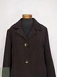 Abrigo Largo Café Berfin Talla 46 XXL - Miniatura 5