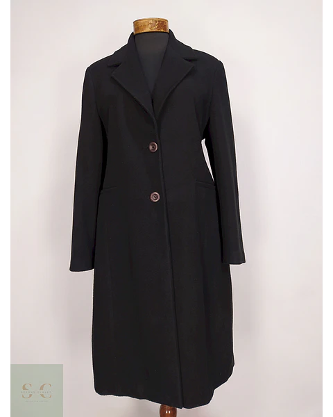 Abrigo Kiptek Negro 70% Lana Talla LXL