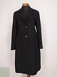 Abrigo Kiptek Negro 70% Lana Talla 44 XL - Miniatura 1