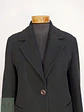 Abrigo Kiptek Negro 70% Lana Talla 44 XL - Miniatura 5