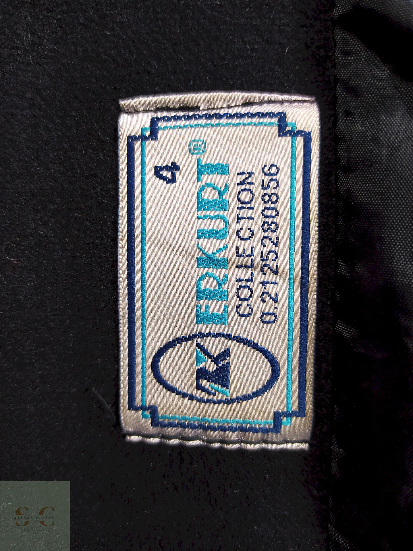 Abrigo Largo Negro Erkuri Talla 46 XXL 12