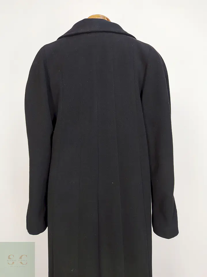 Abrigo Largo Negro Erkuri Talla 46 XXL 13