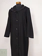 Abrigo Largo Negro Ekrem Talla 44 XL - Miniatura 3
