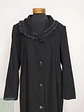 Abrigo Largo Negro Ekrem Talla 44 XL - Miniatura 5