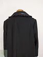 Abrigo Largo Negro Ekrem Talla 44 XL - Miniatura 10