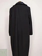 Abrigo Largo Negro Ekrem Talla 44 XL - Miniatura 11