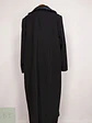 Abrigo Largo Negro Ekrem Talla 44 XL - Miniatura 12