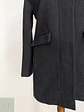 Abrigo Mango Plomo 60% Lana Talla 40 M - Miniatura 2