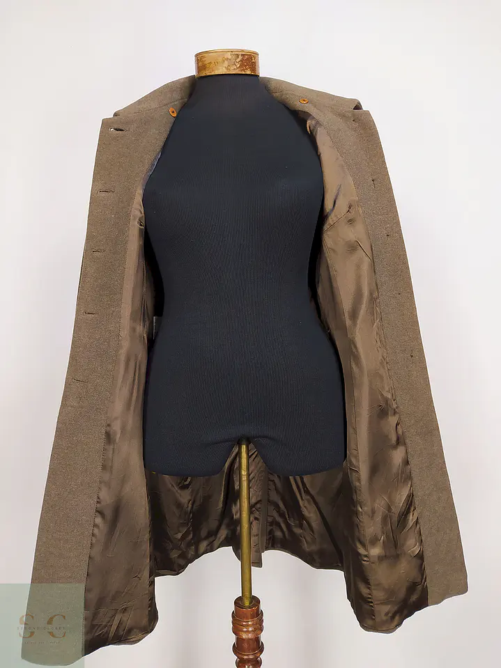 Abrigo Bolini Café 80% Lana Virgen Talla 40 M 7