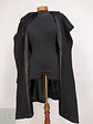 Abrigo London Negro con Gorro y Cinto Rojo Talla 40 M - Miniatura 7