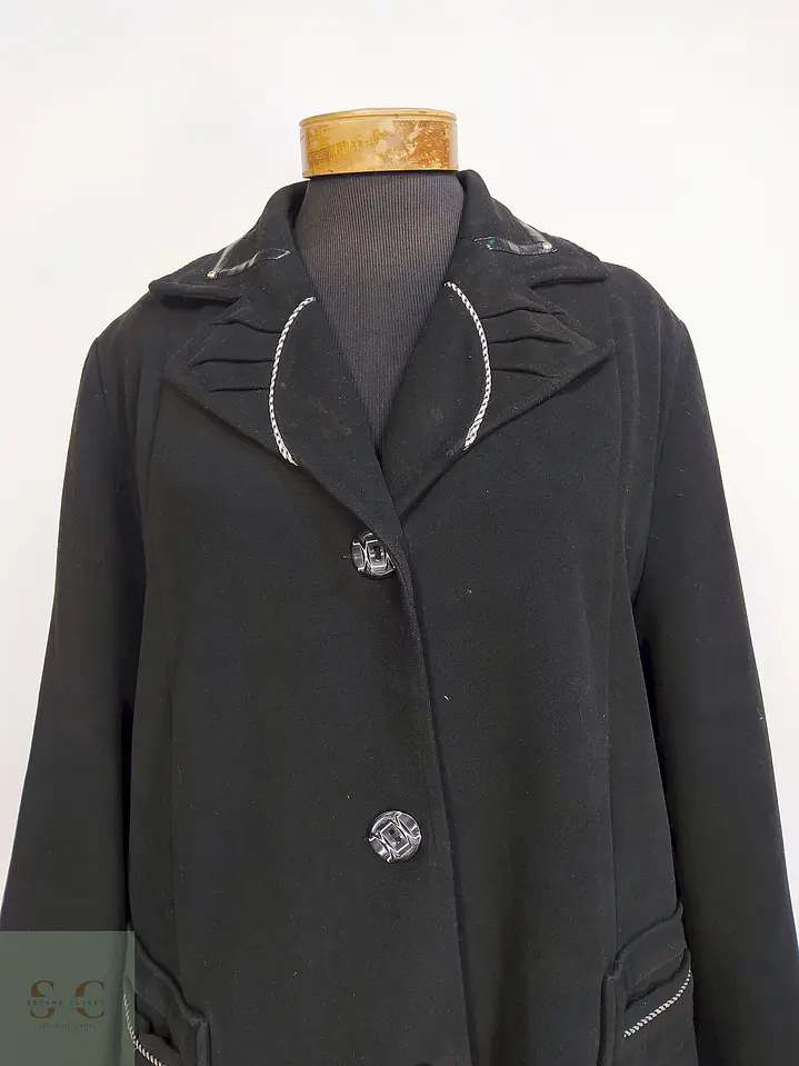 Abrigo Er Kar Negro Talla 44 XL 4