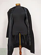 Abrigo Er Kar Negro Talla 44 XL - Miniatura 7
