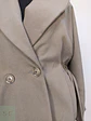 Abrigo Hennin Verde con Cinto Poliéster Talla 38 S/M - Miniatura 5
