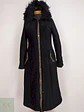 Abrigo Selam Negro con Gorro Algodón Lycra Poliéster Talla 38 S/M - Miniatura 1