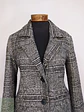 Abrigo Lcw Casual Negro Blanco Mezcla Lana Talla 42 L - Miniatura 4