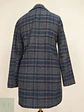 Abrigo Azul Gris Cruzado Básico Talla 38 S/M - Miniatura 6