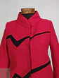 Abrigo Dekka Rojo Negro 80% Lana Talla 38 S/M - Miniatura 7