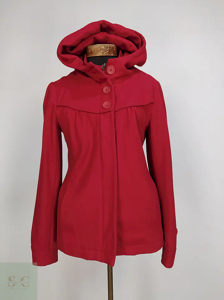 Abrigo Mavi Rojo 50% Lana Talla 42 L 1