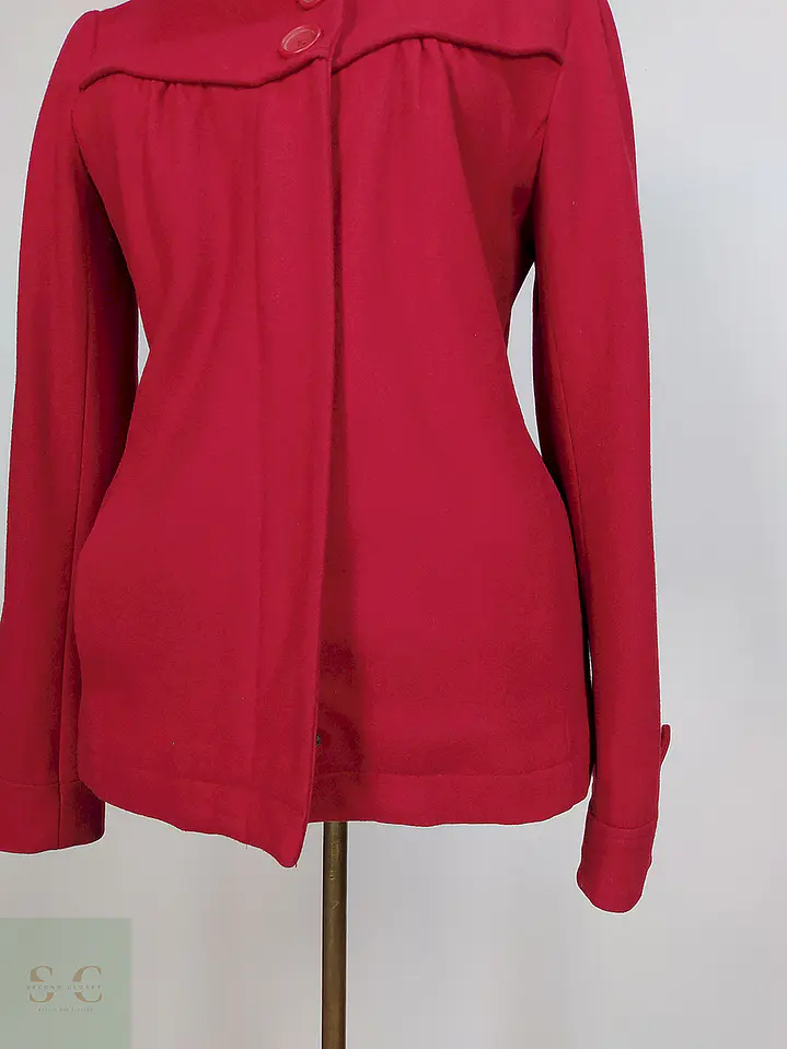Abrigo Mavi Rojo 50% Lana Talla 42 L 3