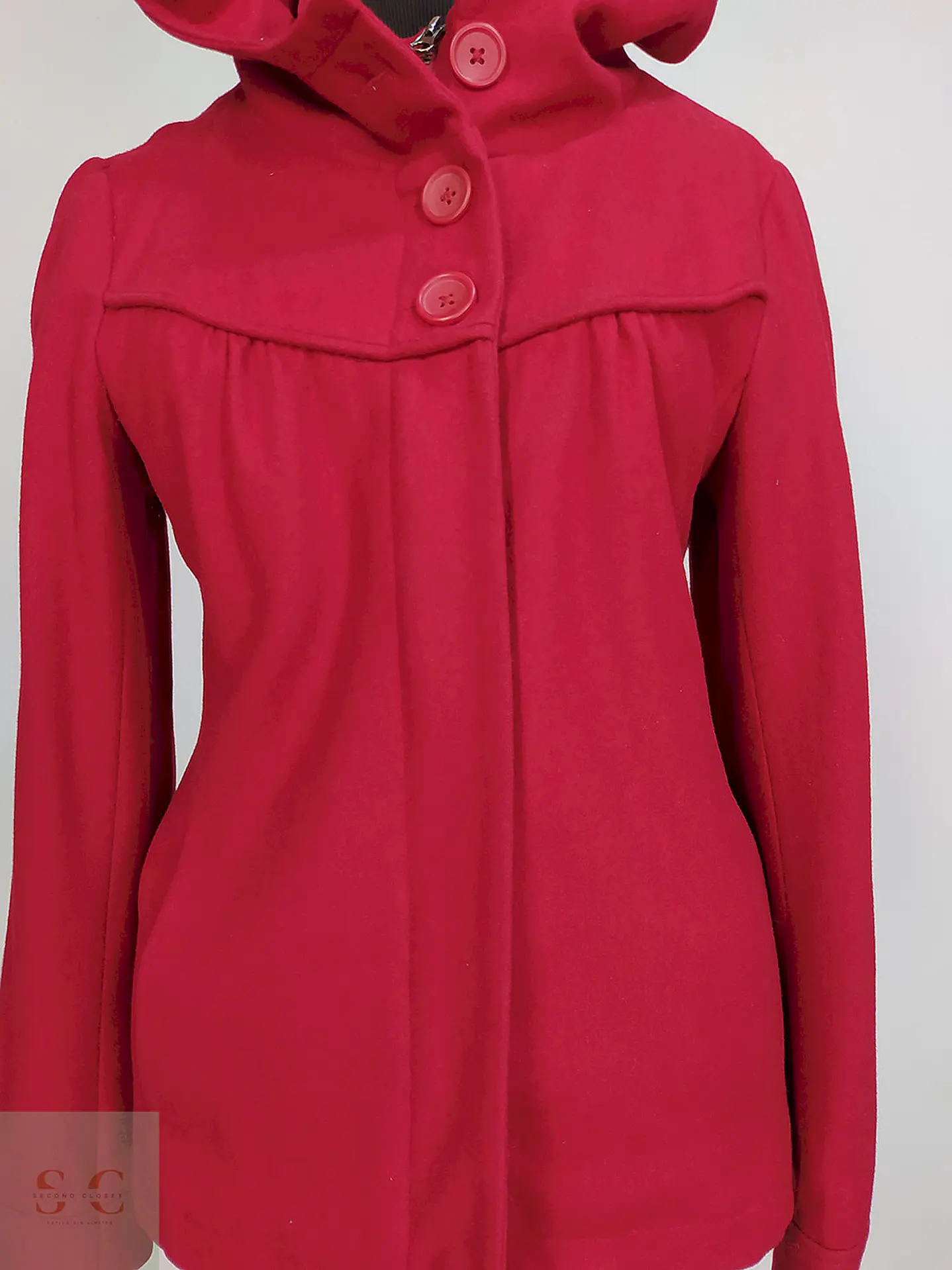 Abrigo Mavi Rojo 50% Lana Talla 42 L 4