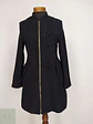 Abrigo Negro Algodón Talla SM - Miniatura 1