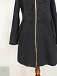 Abrigo Negro Algodón Talla SM - Miniatura 7