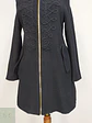 Abrigo Negro Algodón Talla SM - Miniatura 6