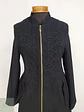 Abrigo Negro Algodón Talla SM - Miniatura 5