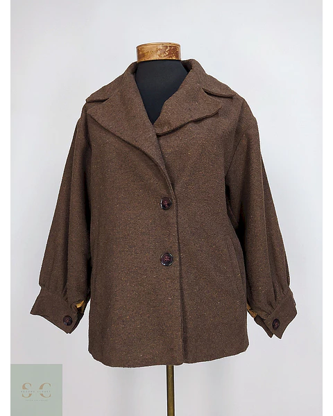 Abrigo Hakke Café Talla L