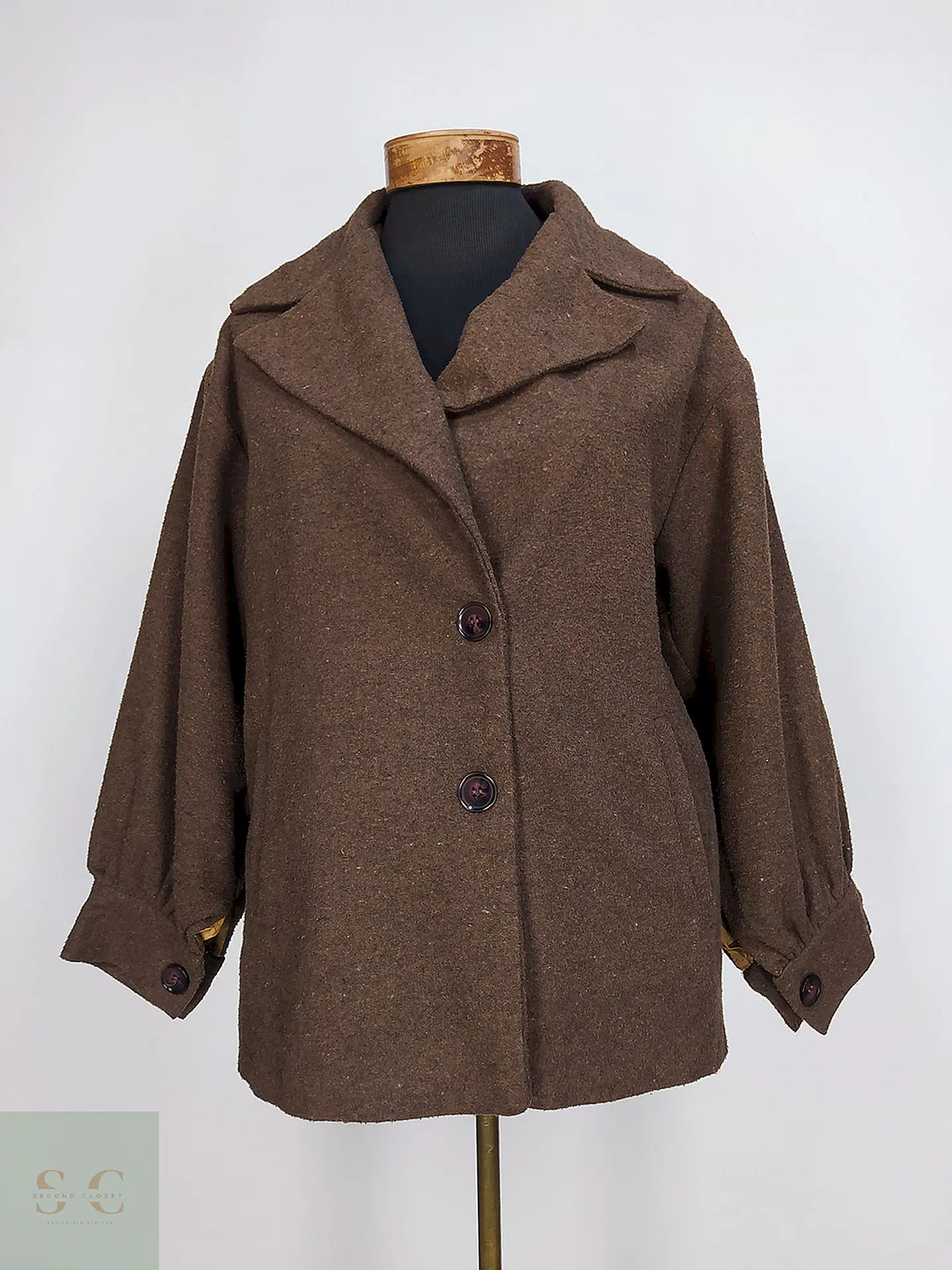 Abrigo Hakke Café Talla L 1
