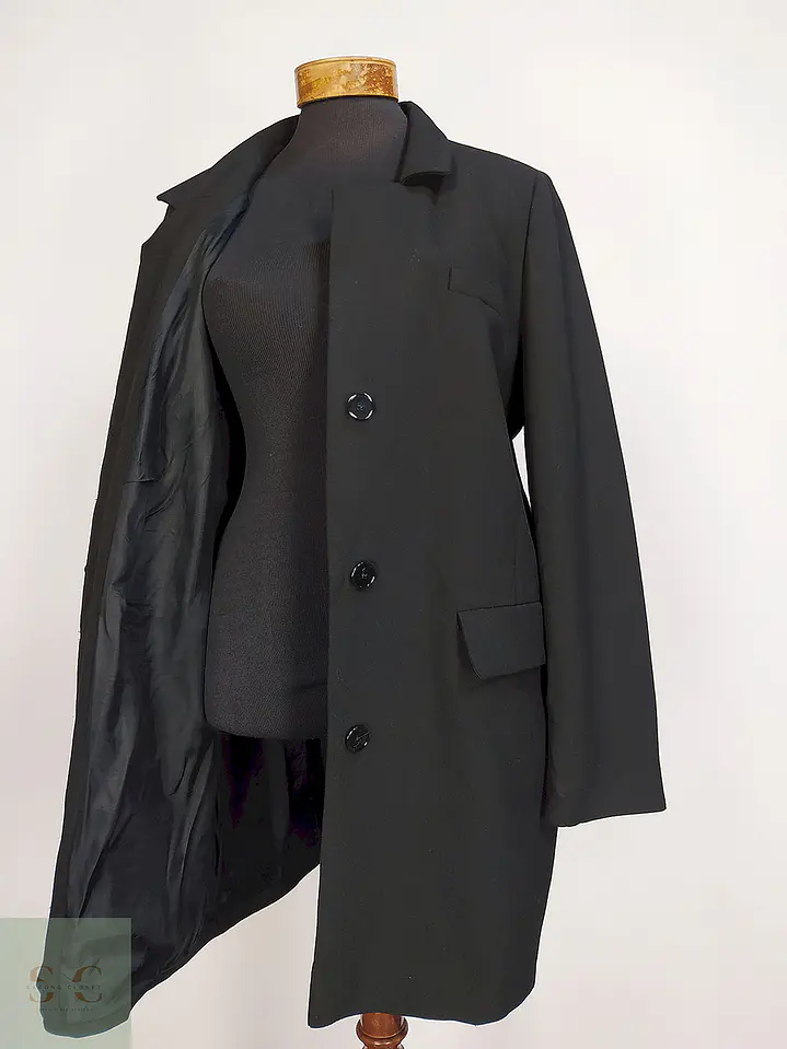 Abrigo Negro Fuchs Schmitt – Talla XL 4