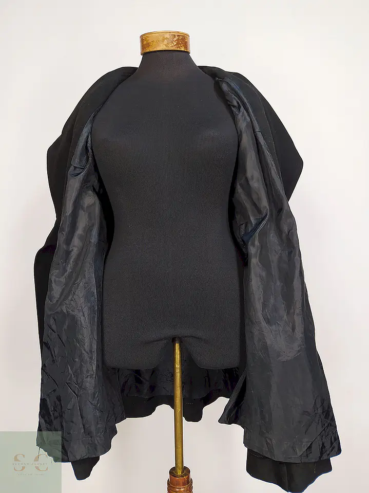 Abrigo Ekol Negro con Cinturón y Gorro Talla LXL 6