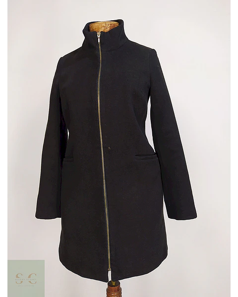 Chaqueta Abrigo Koton Negro Talla XS