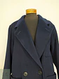 Abrigo Largo Azul Morton Bernard Lana Talla 44 - Miniatura 7