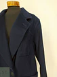 Abrigo Largo Azul Morton Bernard Lana Talla 44 - Miniatura 9