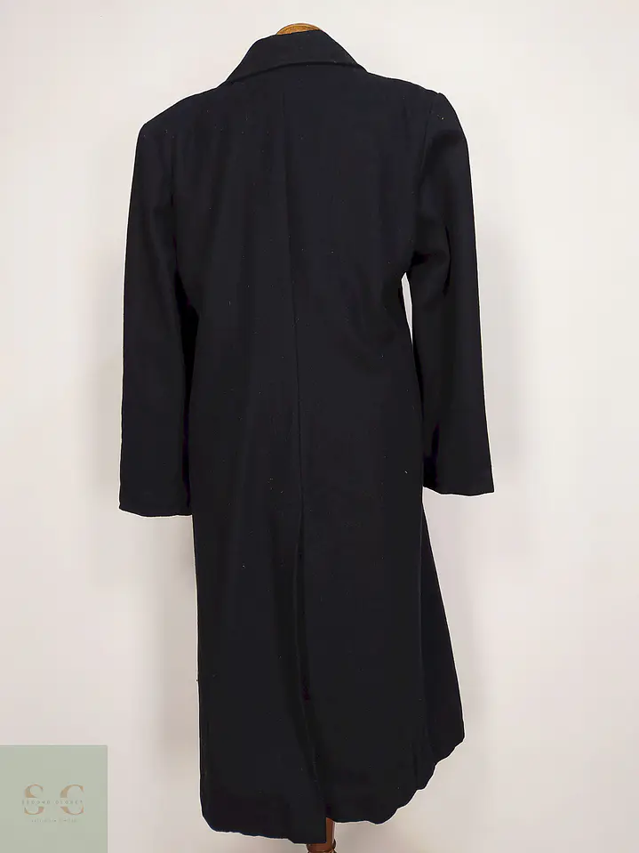 Abrigo Largo Negro Talla 46 14