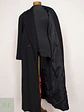 Abrigo Largo Negro Jones New York 100% Lana Virgen Talla 50 - Miniatura 16