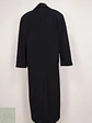 Abrigo Largo Negro Jones New York 100% Lana Virgen Talla 50 - Miniatura 18