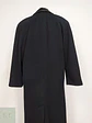 Abrigo Largo Negro Jones New York 100% Lana Virgen Talla 50 - Miniatura 19