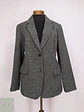 Blazer Verde Mona 100% Lana Espiga Talla 46 - Miniatura 1