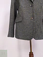 Blazer Verde Mona 100% Lana Espiga Talla 46 - Miniatura 3