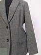 Blazer Verde Mona 100% Lana Espiga Talla 46 - Miniatura 5