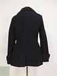 Abrigo Marinero Negro JLo 100% Lana Talla 42 - Miniatura 9