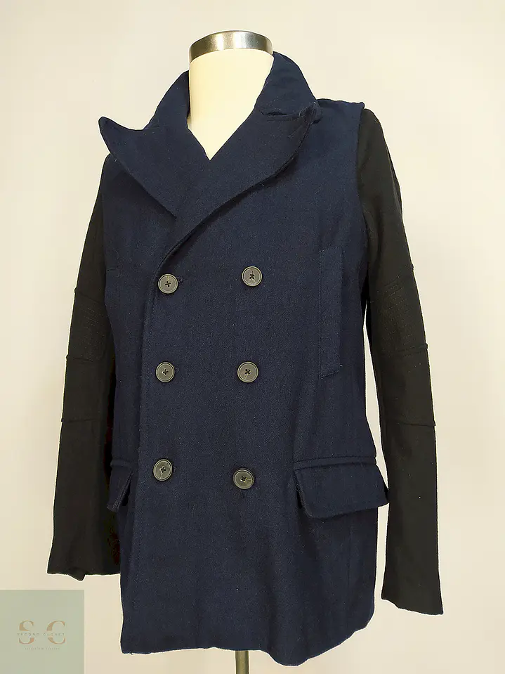 Marinero Azul y Negro Coesive & Co 50% Lana Talla SM 3