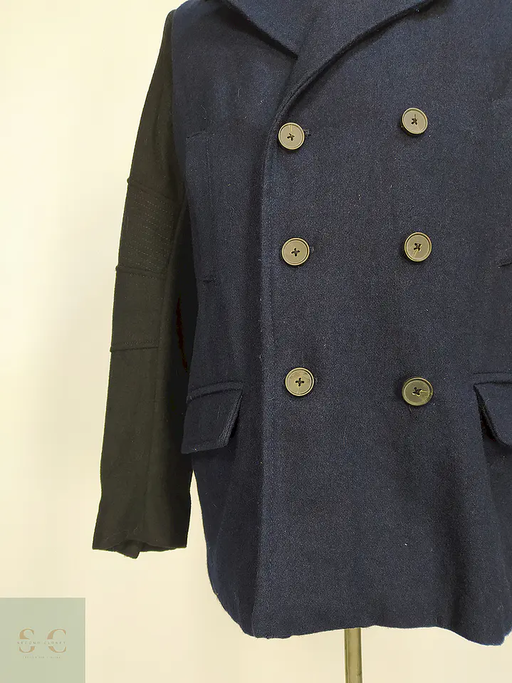 Marinero Azul y Negro Coesive & Co 50% Lana Talla SM 4