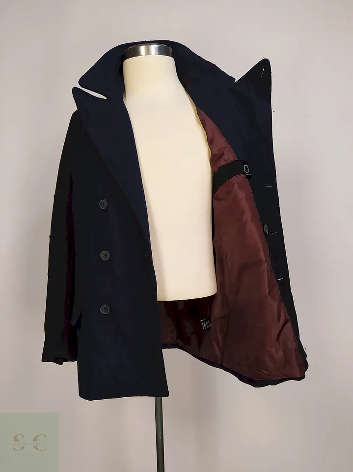Marinero Azul y Negro Coesive & Co 50% Lana Talla SM 11