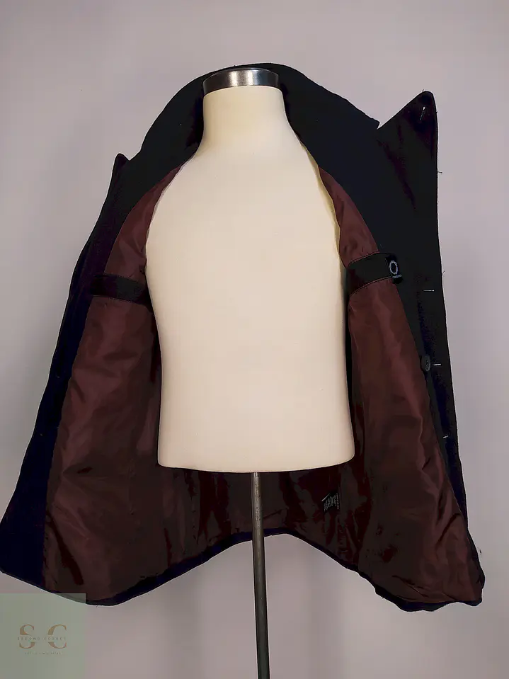 Marinero Azul y Negro Coesive & Co 50% Lana Talla SM 13