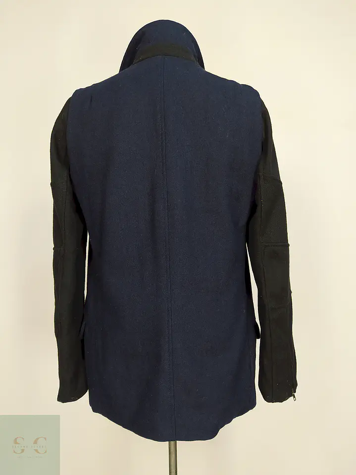 Marinero Azul y Negro Coesive & Co 50% Lana Talla SM 15