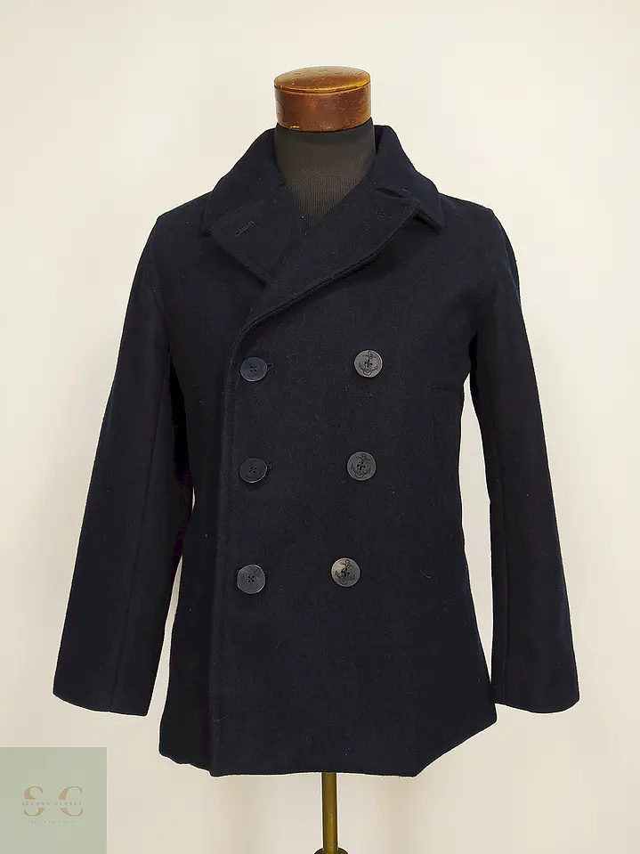 Marinero Azul Gap 60% Lana Gruesa Reciclada Talla S 2