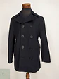 Marinero Azul Oscuro Aberdeen Hecho en USA 80% Lana Talla ML - Miniatura 1